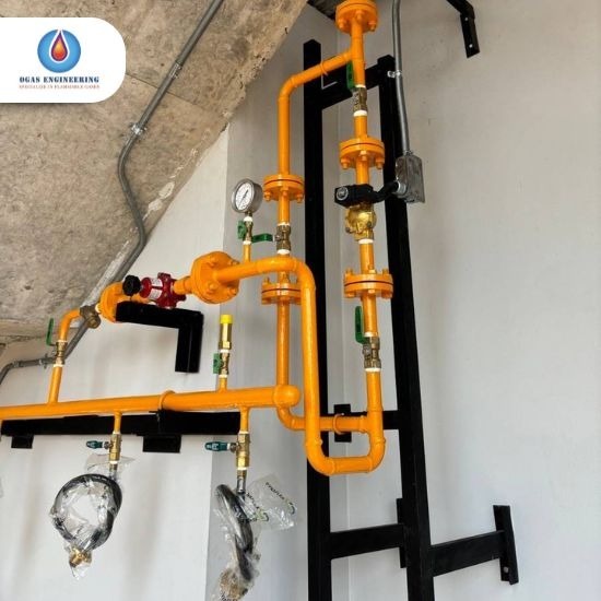 ติดตั้งระบบแก๊สร้านอาหาร